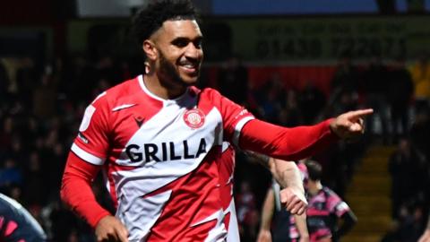 Jamie Reid joined Stevenage from Mansfield in 2021