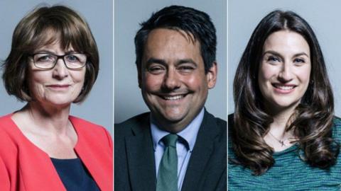 Louise Ellman, Stephen Twigg and Luciana Berger