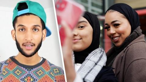 Hindu vlogger Parle Patel and Muslim influencer Juwayria Ghaz