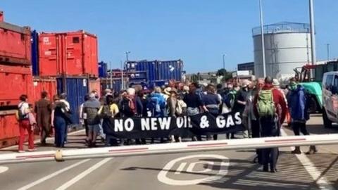 Port of Aberdeen protest