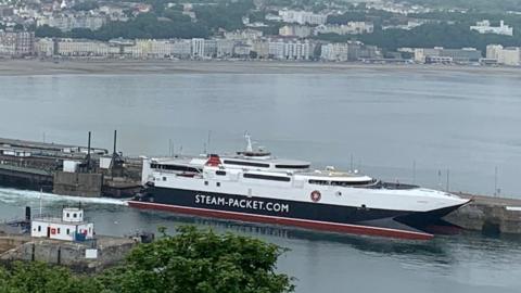 Manannan in Douglas Harbour