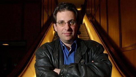 Kevin Mitnick poses for a portrait at the Brown Palace in 2003.