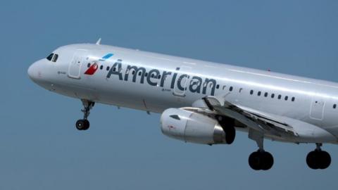 American Airlines plane