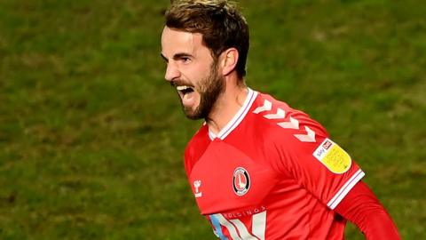 Andrew Shinnie in action for Charlton