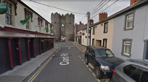 Google map picture showing Sarsfields Pub in Drogheda