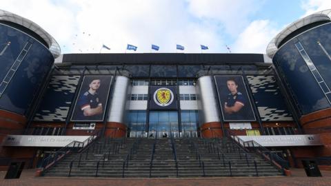 An external view of Hampden Park