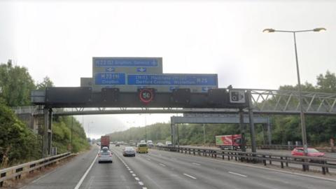 M25/M23 junction