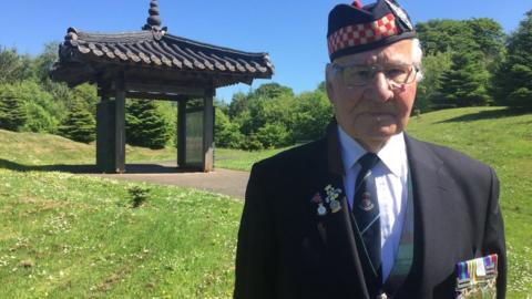 01 Adam McKenzie, 90, deployed in Korea with the Argyll and Sutherland Highlanders.JPG