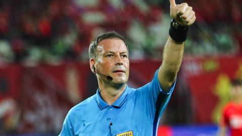 English referee Mark Clattenburg