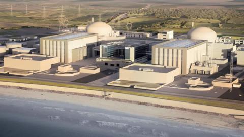 Hinkley Point - artist's impression