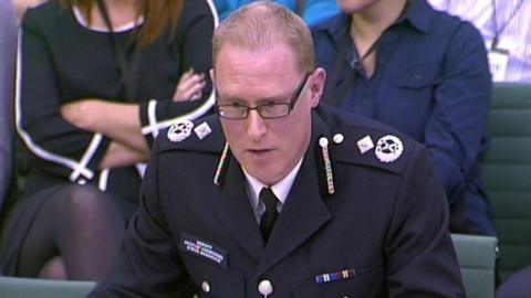Steve Rodhouse giving evidence in front of the Home Affairs Select Committee on the police investigation in to the late Lord Brittan on 21st October 2015