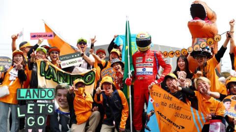 Japanese GP fans