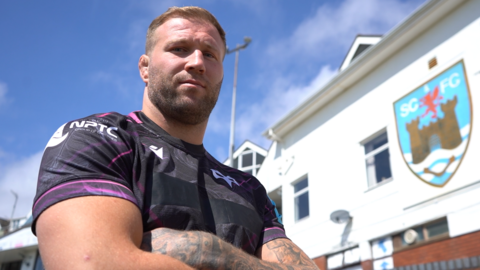 Ross Moriarty pictured at St Helen's