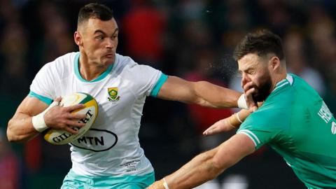 Jesse Kriel and Robbie Henshaw