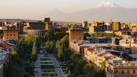 Armenian capital of Yerevan