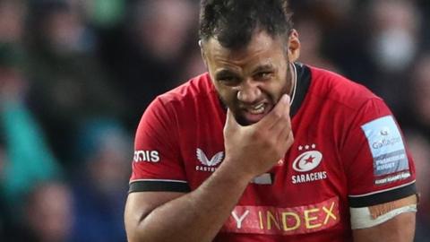 Saracens number eight Billy Vunipola