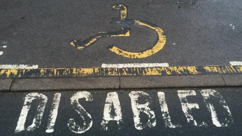 Disabled space