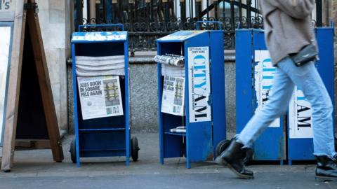 City AM stall