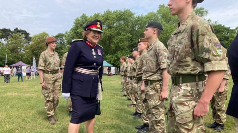 Armed forces day in Swindon