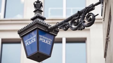 Met Police sign