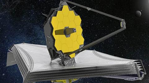 Illustration of the James Webb Space Telescope