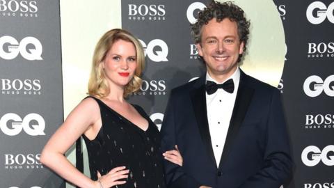 Michael Sheen and Anna Lundberg