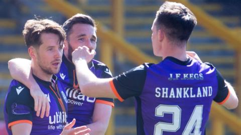 Dundee United celebrate