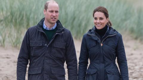 Duke and Duchess of Cambridge visit north Wales