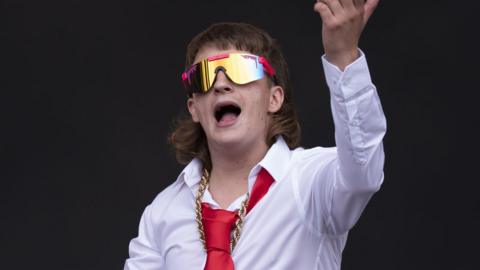 Sam Robinson from Bad Boy Chiller Crew even seems to have had an influence on the attendees fashion sense, with many mullets adorning the heads of young men at Branham Park, for possibly the first time in decades