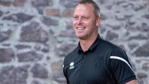 Michael Flynn pictured during his time as Walsall manager