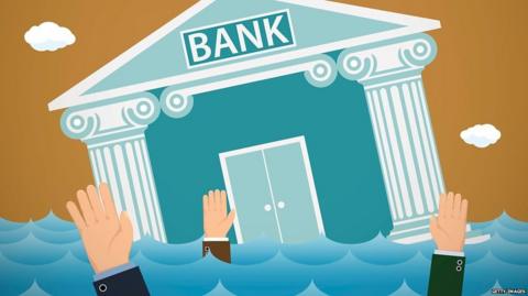 Bank sinking