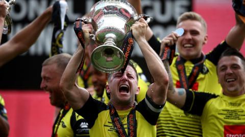 Harrogate celebrate promotion