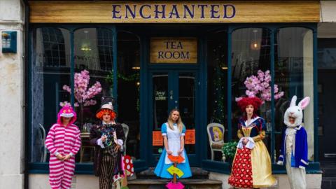 Enchanted tea rooms