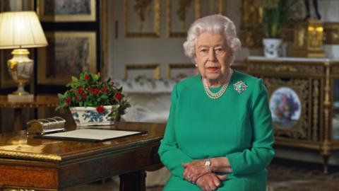 The Queen addresses the nation