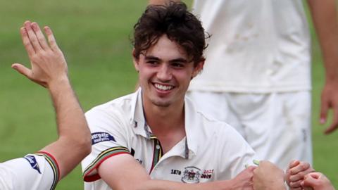 Ton Price celebrates