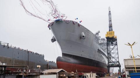 The USNS Harvey Milk