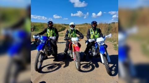 North Yorkshire Police riders