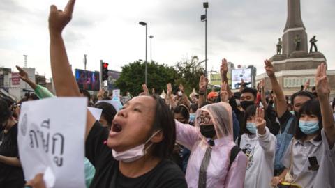 Pro-Democracy Protests Continue Across Thailand