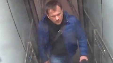 CCTV footage of man identified as Alexander Mishkin