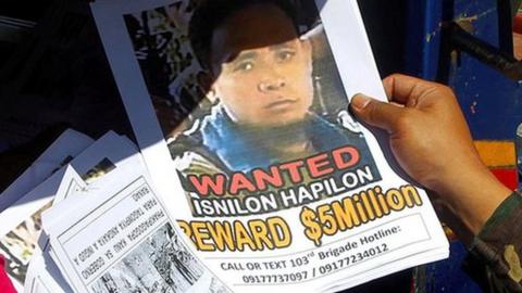 Police handout of Isnilon Hapilon