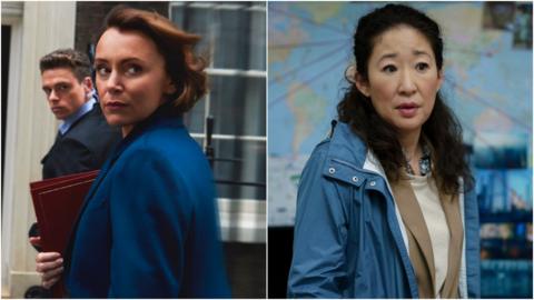 Keeley Hawes and Sandra Oh