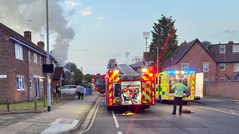 Emergency services in Portman Road