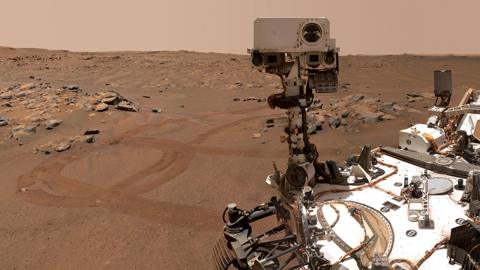 Rover selfie