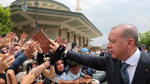 Turkish President Erdogan