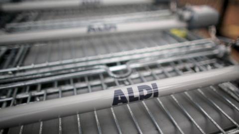 Aldi trolleys