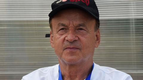 Nigeria coach Gernot Rohr