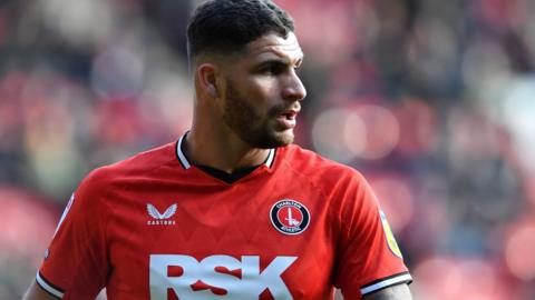 Ryan Inniss in action for Charlton