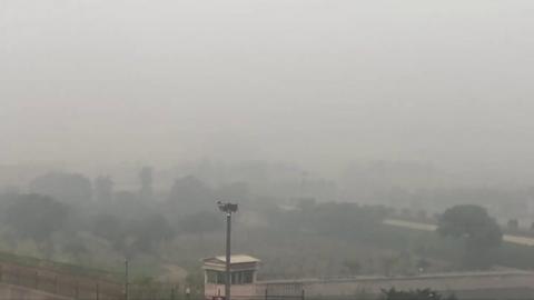 Delhi smog