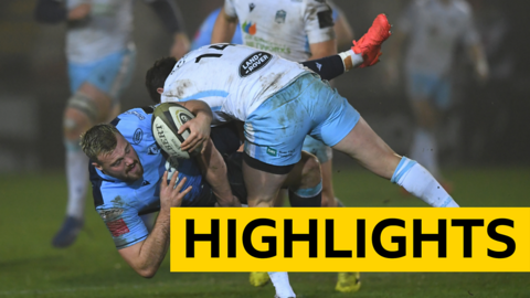 Pro14 highlights: Cardiff Blues 10-19 Glasgow Warriors