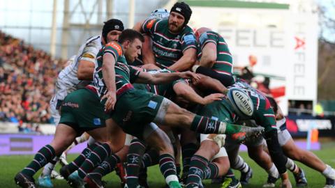 Leicester have lost just once at Welford Road since October - to leaders Exeter